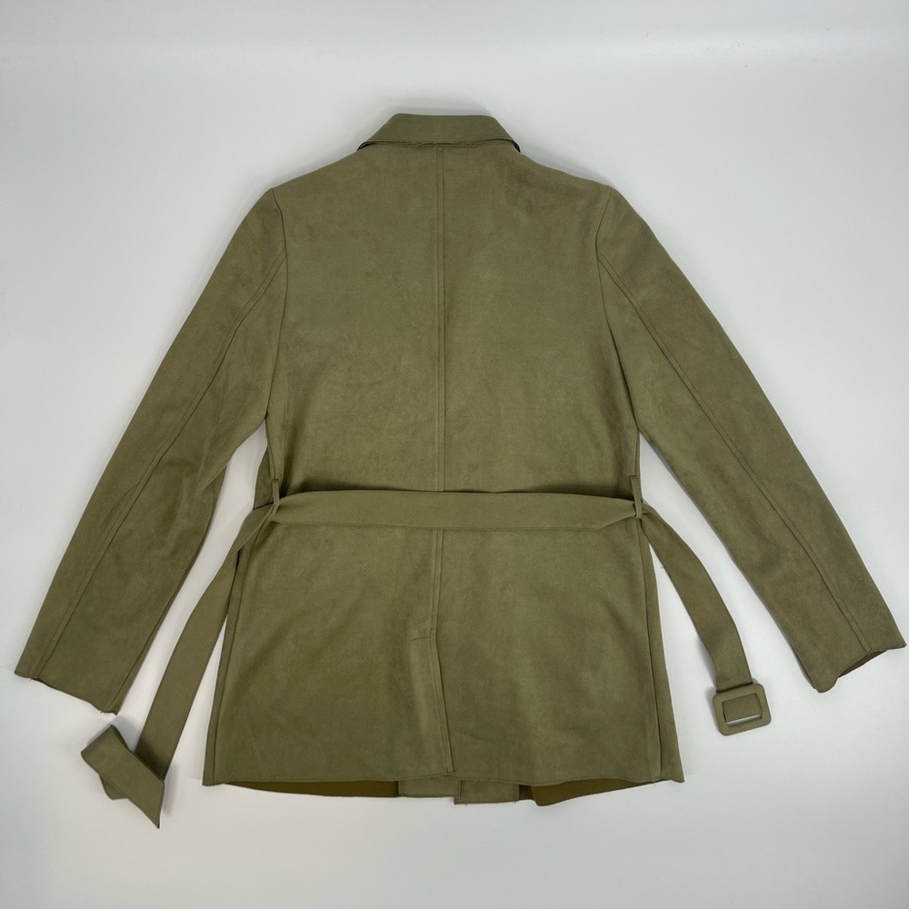 Olive Solitaire Belted Jacket (B41#2) - Picture 11 of 11